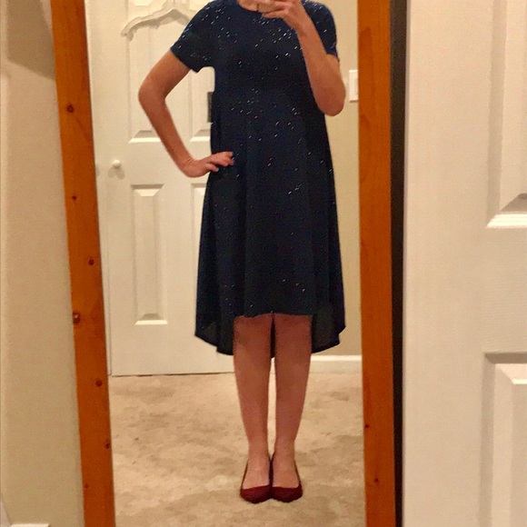 NWT lularoe elegant Carly xxs- fits like a size 4 - Picture 3 of 5